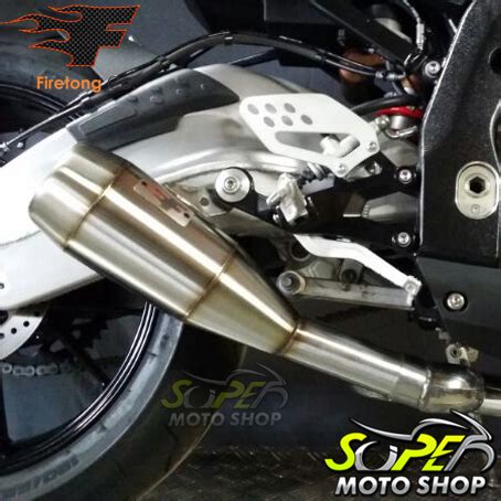 Escape Ponteira Firetong Flame Em Inox S 1000 RR BMW Super Moto