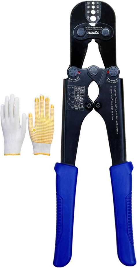 Szhdxsy 2 In 1 Wire Rope Crimping Tool Wire Rope Crimper And Cutter