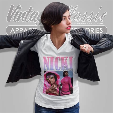 Nicki Minaj Shirt 90s Vintage Hip Hop Vintagenclassic Tee