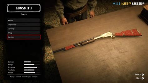 Red Dead Redemption 2 Modding My Varmint Rifle 6520 Youtube