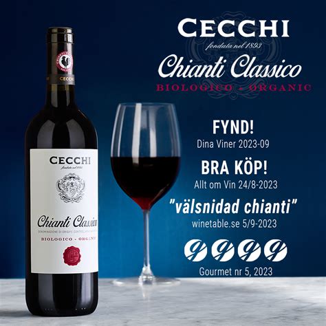 Cecchi Chianti Classico Organic Best Ll Via Wine Affair