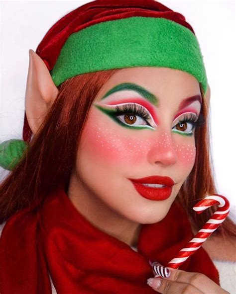 Maquiagens Criativas Para O Natal Christmas Eye Makeup Holiday