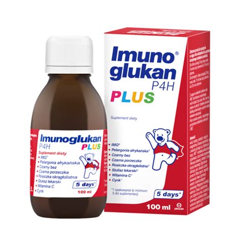 Imunoglukan P4H Plus 100ml Cena Opinie AptekaPrima