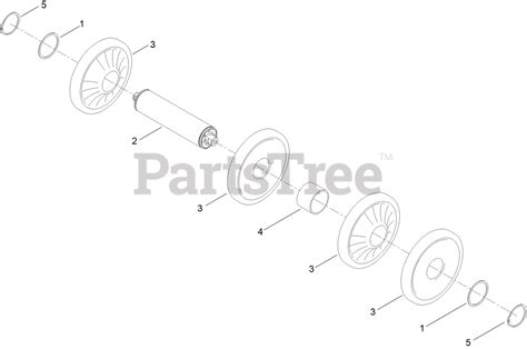 Toro 25429 E Toro Quad Track Kit For Rt1200 Trencher 13 5in Wheel Assembly No 133 5070 Parts