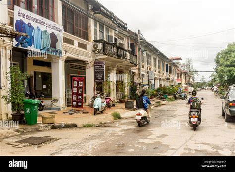 The small town of Kampot Stock Photo - Alamy