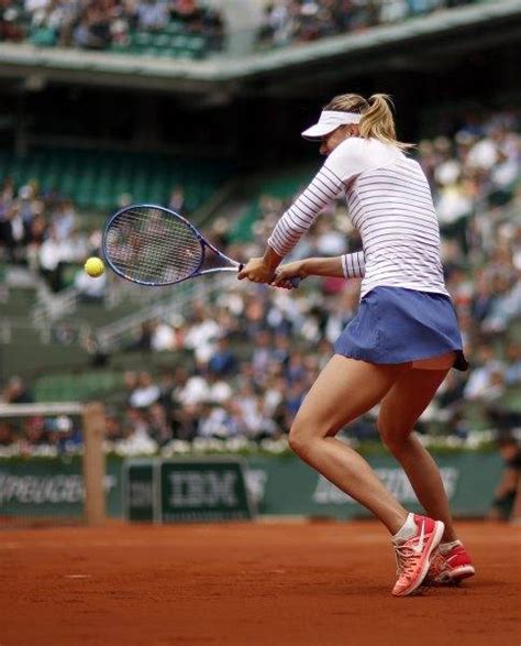 全仏オープンの女子シングルス3回：女子テニス マリア・シャラポワ 写真特集：時事ドットコム