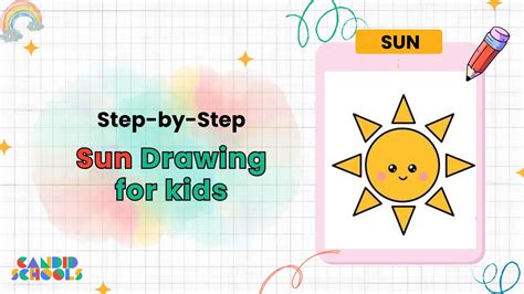 Sun Drawing for Kids: An Easy Step-by-Step Guide in 5 minutes!