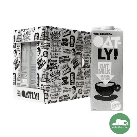 Oatly Barista Edition Oat Milk 6 X 1l Carton Shopee Singapore