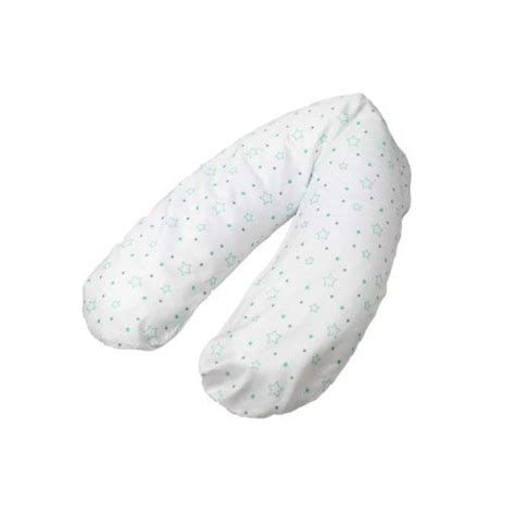 Kuli Muli Lyocell Nursing Pillow Turquoise Stars Breastfeeding