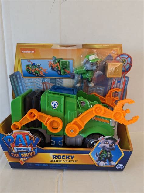 Paw Patrol The Movie Rocky Deluxe Vehicle Kids Toy 4627061439