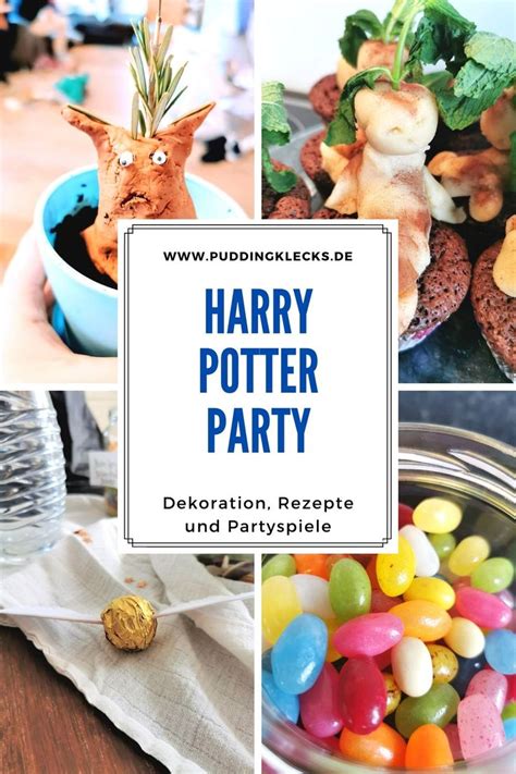 Unsere Harry Potter Party Zum Geburtstag Spiele Deko Rezepte