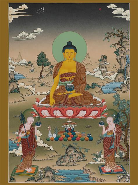 Amitabha Buddha Thangka Brocadeless Thangka Exotic India Art