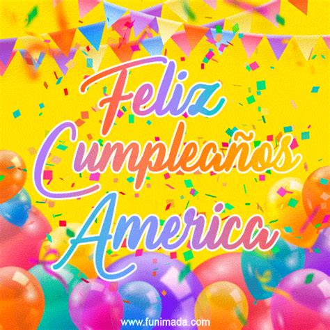 Feliz Cumpleaños America 