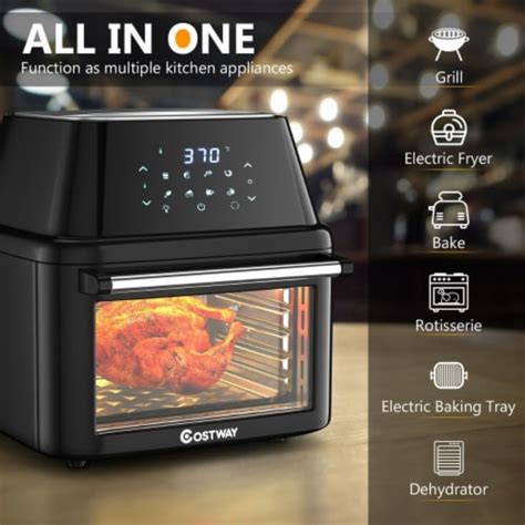 Costway Qt Multi Functional Air Fryer Oven W Dehydrator