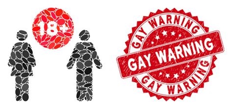 Warning Gay Rubber Vector Images