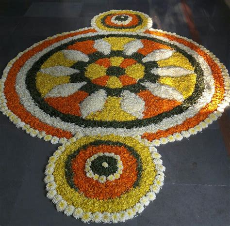 Diwali Flower Rangoli