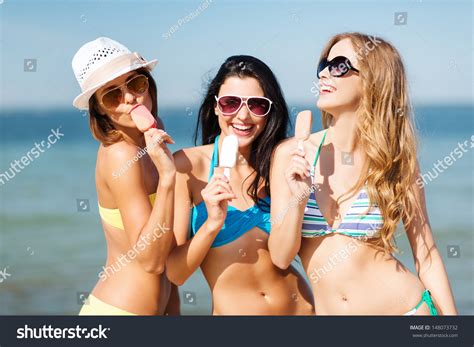 Bikini Girl Ice Cream Royalty Free Images Stock Photos Pictures Shutterstock