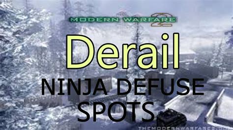 Modern Warfare 2 Derail Ninja Defuse Spots Episode 2 YouTube