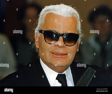 Karl Lagerfeld Fan Hi Res Stock Photography And Images Alamy