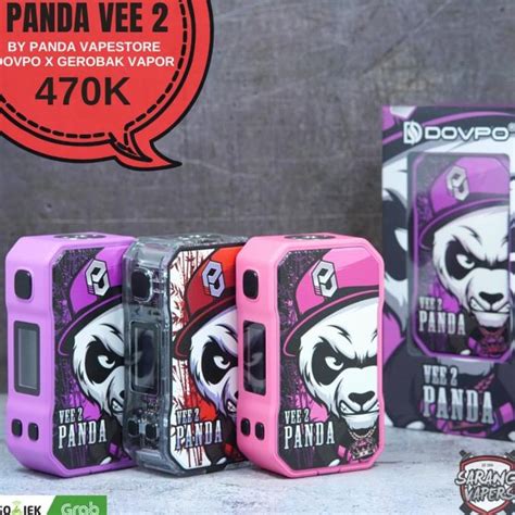 Jual DOVPO PANDA VEE 2 MOD BY PANDA VAPE STORE GEROBAK VAPOR Shopee