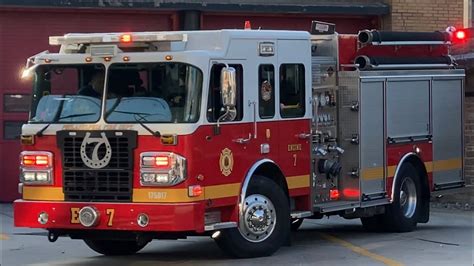 Philadelphia Fire Department Engine 7 Responding Youtube