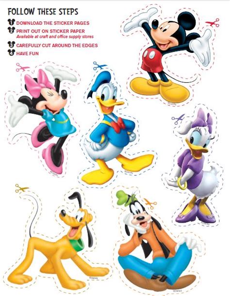 Disney Stickers Printable