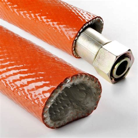 Fire Protection Sleeves Fiber Glass Sleeves Thickness 2 5mm 3mm At