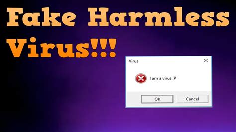 How To Make A Fake Virus To Prank People Youtube