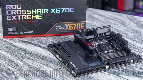 旗艦級的 Am5 主機板，asus Rog Crosshair X670e Extreme 開箱介紹