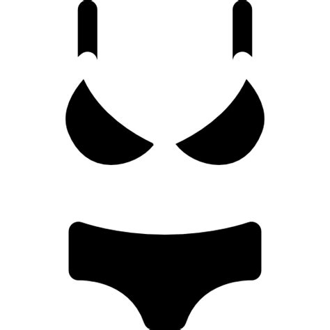 Bikini Basic Rounded Filled Icon