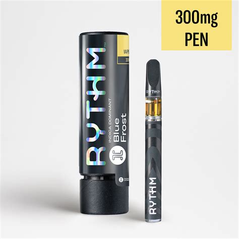 Blue Frost [300mg] Rythm Disposable Vaporizer Pen Jane