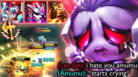 Saddest Amumu Ever Strongest Crying Youtube