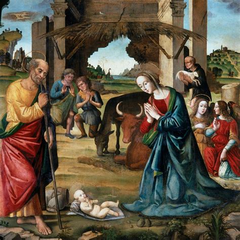 Anbetung Der Hirten Von Domenico Ghirlandaio Kunstdruck