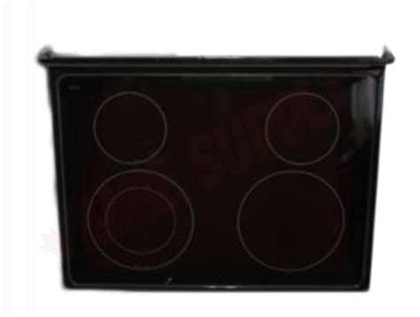 W10177367 Whirlpool Range Main Cooktop Glass Assembly Black Amre Supply