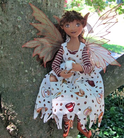 The Fairies Nest Ooak Cloth Dolls And Fiber Fantasies Cream Or Sugar