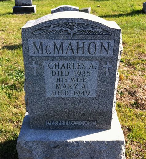 Charles A McMahon Unknown 1935 Find A Grave Memorial