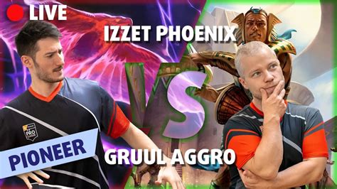 Feature Match Live Pioneer Izzet Phoenix Vs Gruul Aggro Youtube