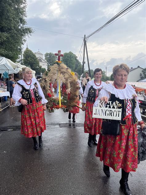 Dożynkowe świętowanie w Jerzmanowicach Gmina Jerzmanowice Przeginia