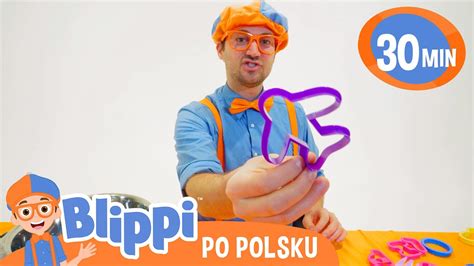 Zabawa ciastoliną BLIPPI Bajki dla dzieci po polsku YouTube