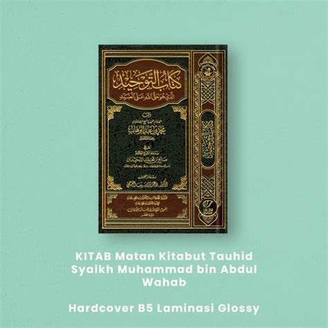 Jual Kitab Matan Kitabut Tauhid Syaikh Muhammad Bin Abdul Wahab Kab