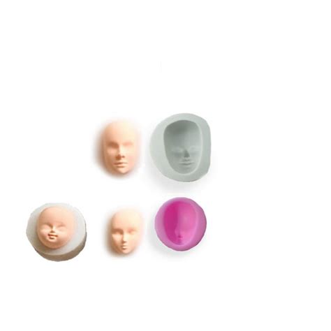 Mens Womens Baby Face Mould Girl Head Fondant Cake Decorating Tool