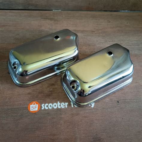 Jual Tutup Bak Karburator Vespa Px Ps Super Sprint Vbb Crome Shopee