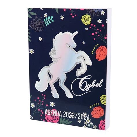 Agenda Scolaire CYBEL Licorne 2023 2024 Chez Rentreediscount