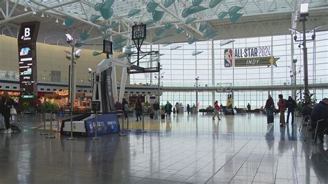 Indianapolis International Airport Builds Basketball Court For NBA All