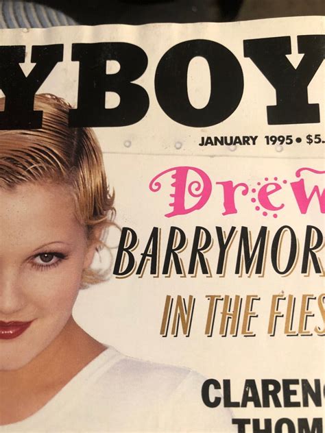 Mavin 2803 Playboy Adult Magazine January 1995 Drew Barrymore