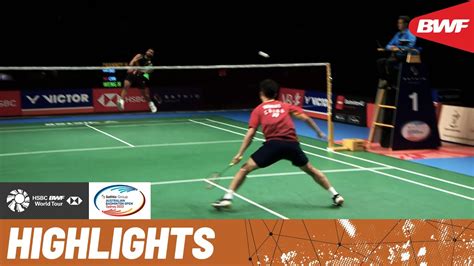 An Epic Face Off Between Prannoy H S And Weng Hong Yang Youtube