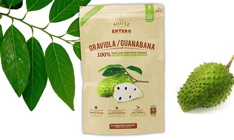 Graviola Guanabana Powder Mix 100 Pure Leaf And Soursop Fruit Powder To Support Healthy