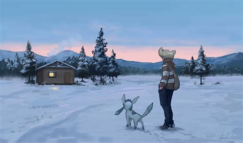 Route 217, Me, Digital, 2019 - Wishing for winter. : r/pokemon
