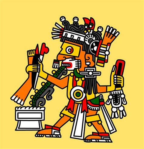 Macuil Tochtli Five Rabbits Aztec God Of Excess And Ple Gwendal