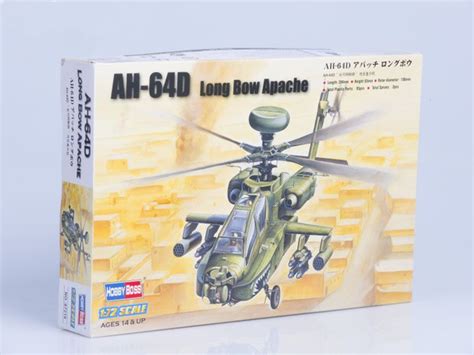 Сборная модель самолета Hobby Boss Вертолет AH 64D Long Bow Apache